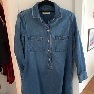 Madewell Denim Shirt Dress!